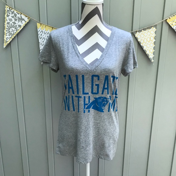 PINK Victoria's Secret Tops - PINK Victoria’s Secret Carolina Panthers Tee Shirt